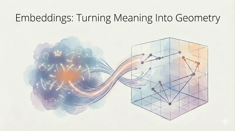Embeddings: Turning Meaning Into Geometry