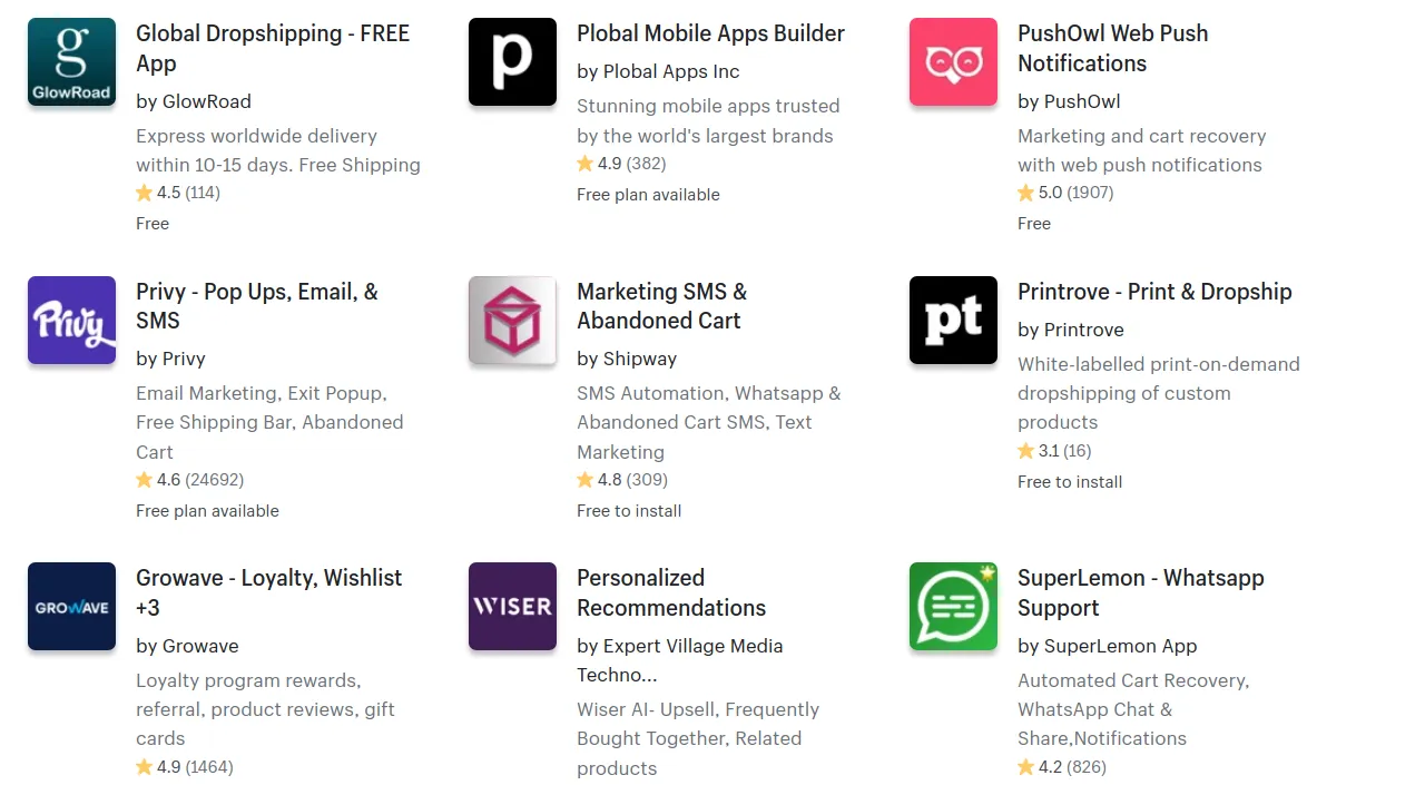 Listing Your App on the Shopify App Store