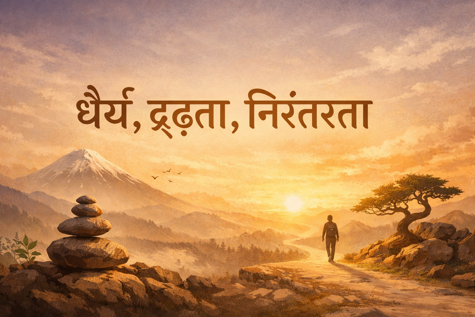 Patience, Persistence, Consistency