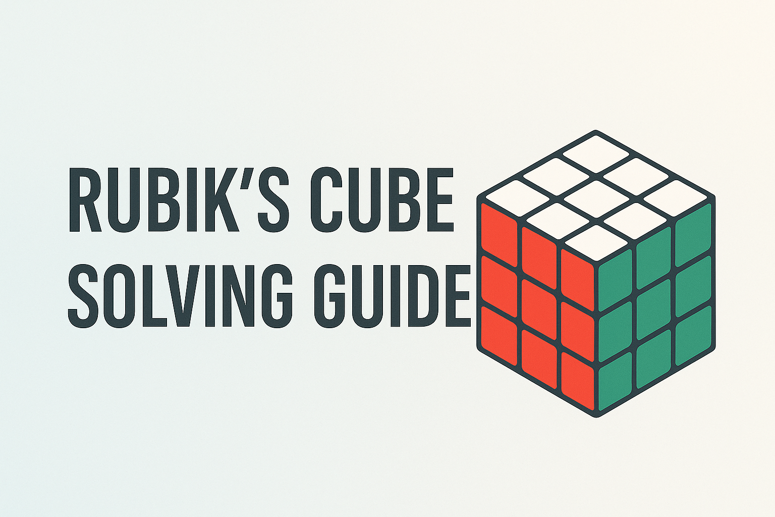 Rubik’s Cube Solving Guide