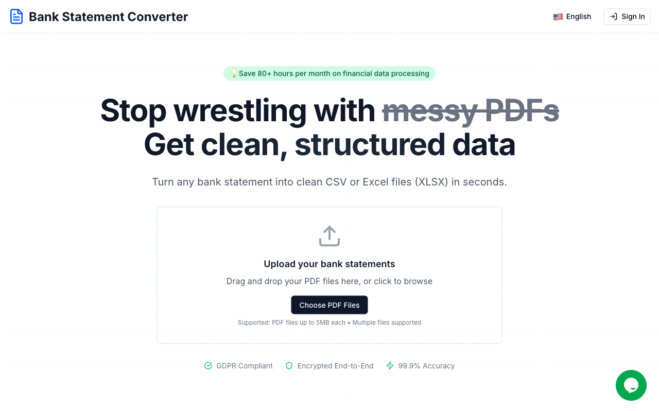 Bank Statement Converter
