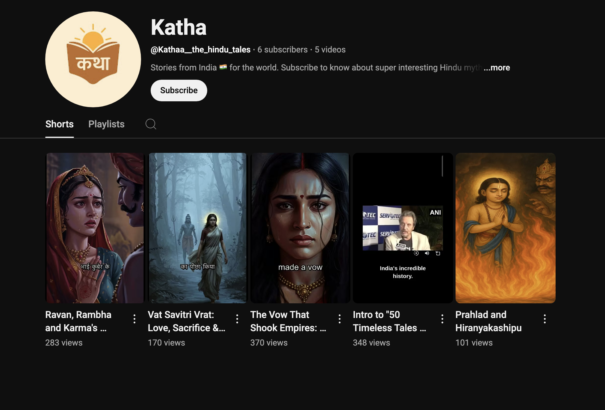 Katha - The Hindu Tales
